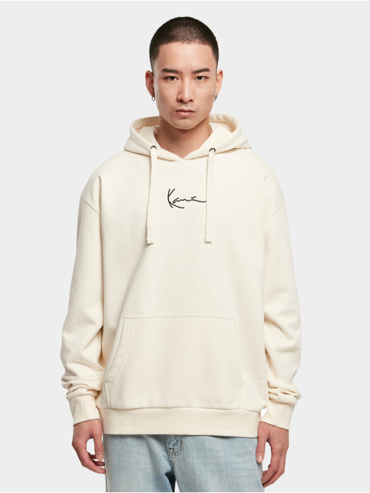 Karl Kani Hoodies Small Signature Essential bílý