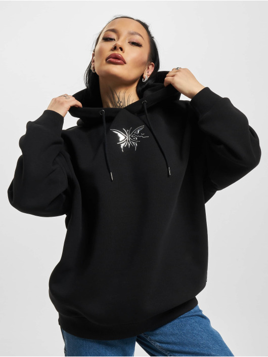Karl Kani Hoodies Woven Signature Old English růžový