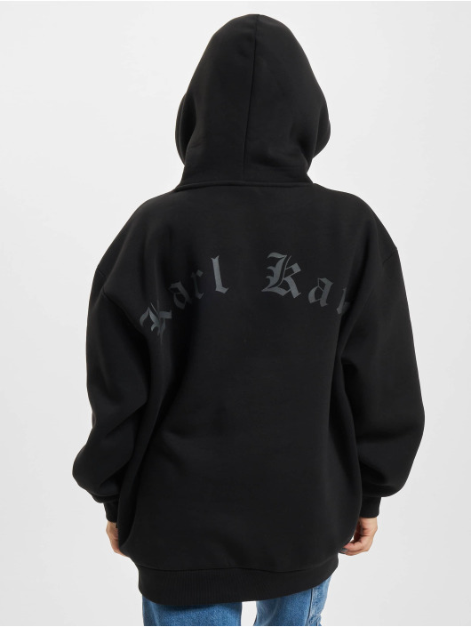 Karl Kani Hoodies Woven Signature Old English růžový