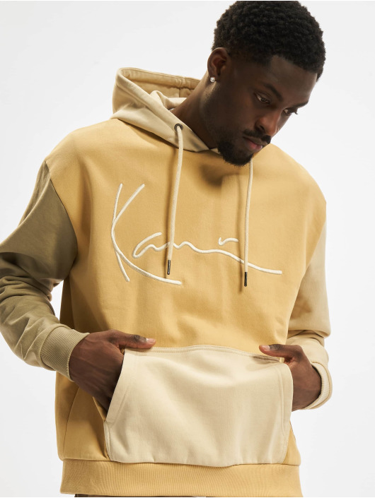 Karl Kani Hoody Signature Block beige