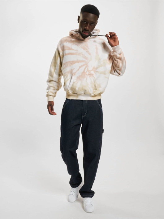 Karl Kani Hoody Signature Tie Dye beige
