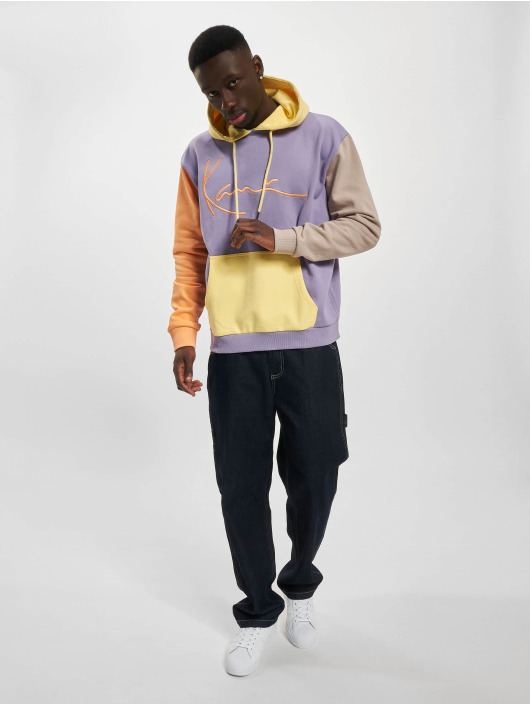Karl Kani Hoody Signature Block paars