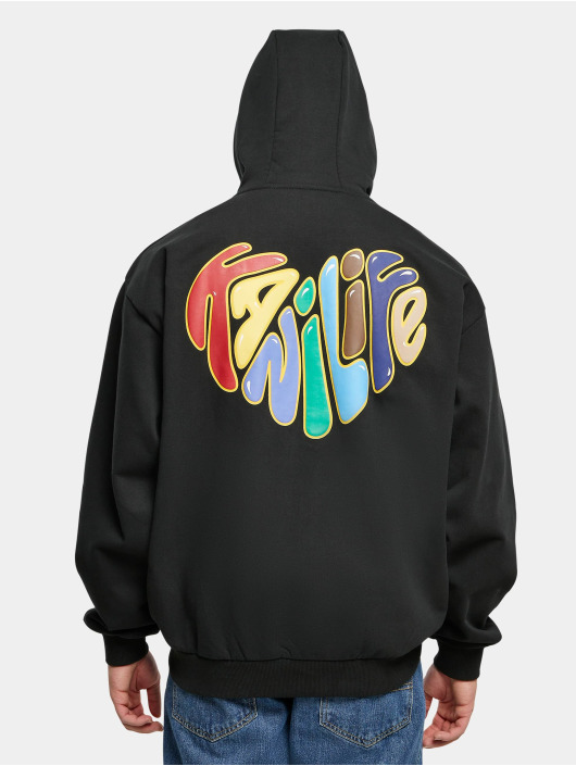 Karl Kani Hoody Woven Signature Kani Life OS zwart