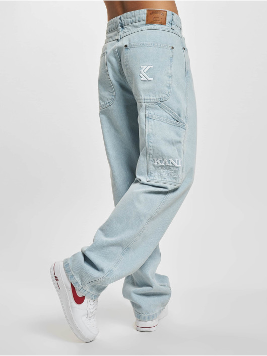 Karl Kani Jeans larghi Retro Baggy Workwear Denim Loose Fit blu