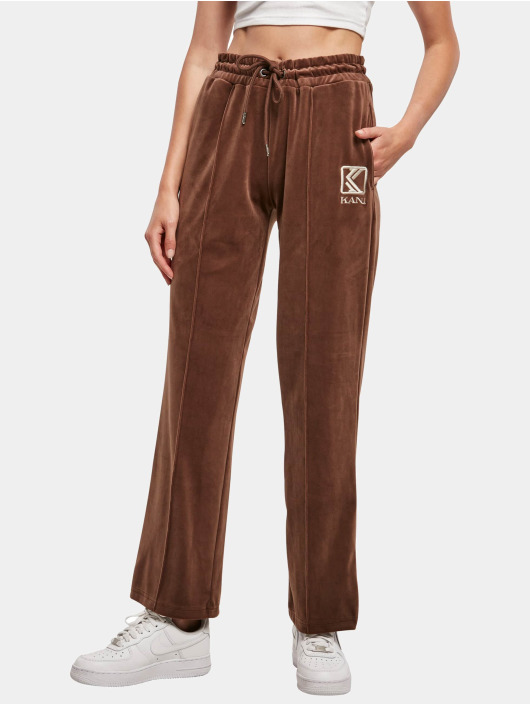 Karl Kani Jogginghose OG Velvet Straight Leg braun
