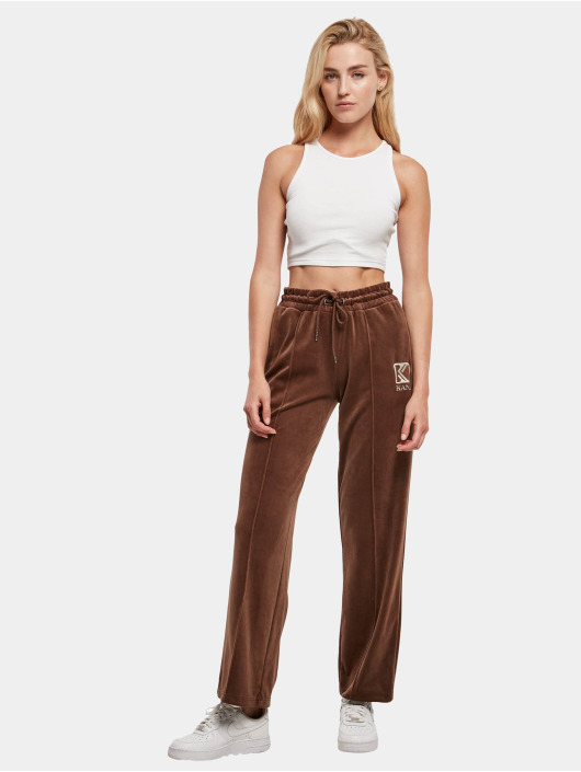 Karl Kani Jogginghose OG Velvet Straight Leg braun