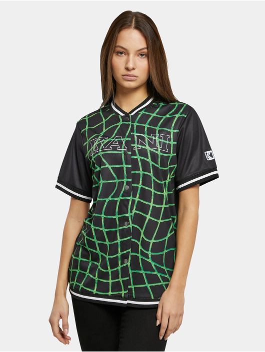 Karl Kani Kauluspaidat 1 Varsity Stripe Baseball musta