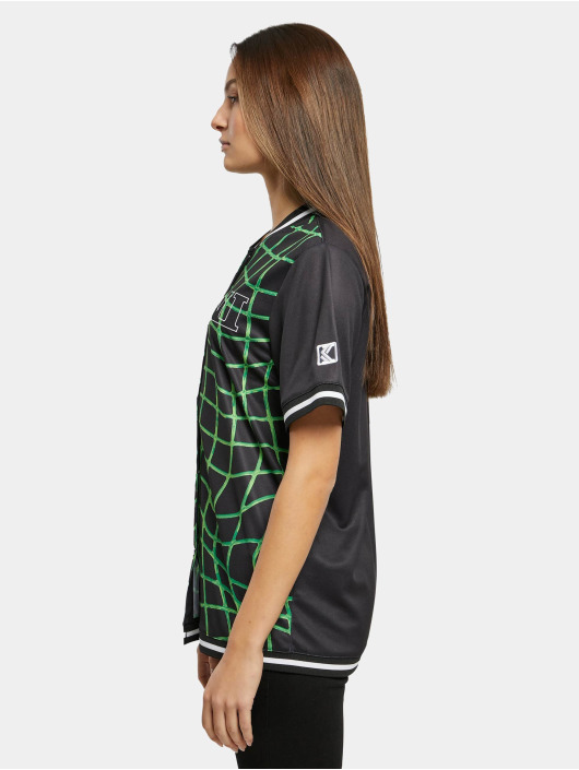Karl Kani Kauluspaidat 1 Varsity Stripe Baseball musta