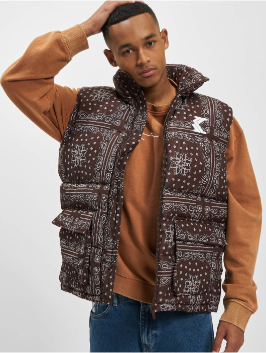 Karl Kani Liivit OG Paisely Puffer ruskea