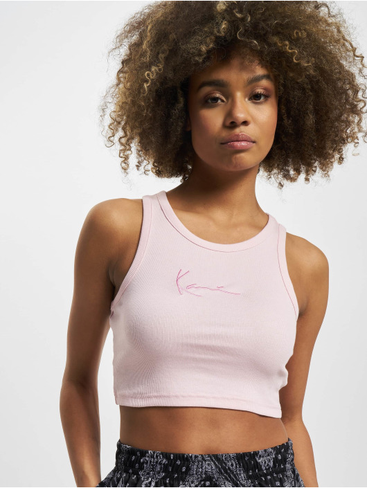 Karl Kani Linne Small Signature Bandeau rosa