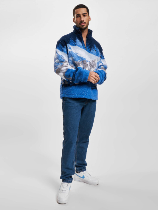 Karl Kani Loose fit jeans Retro Tape Workwear Denim Loose Fit blauw