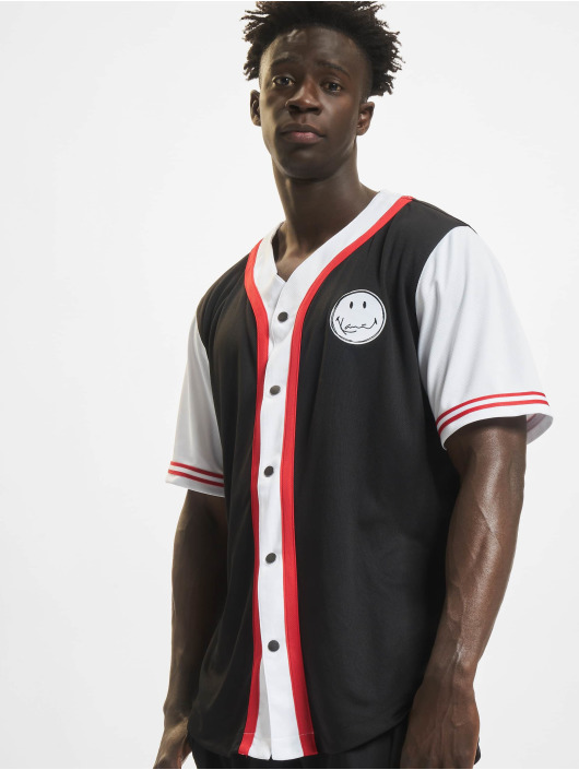 Karl Kani overhemd Scribble Baseball zwart