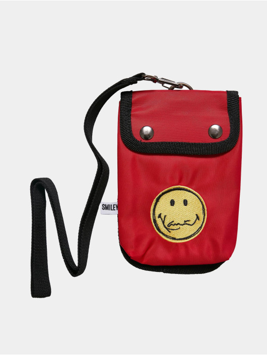 Karl Kani Sac Signature Smiley Small Pouch rouge
