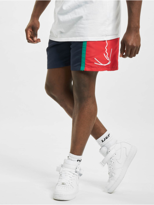 Karl Kani Short Signature Block bleu