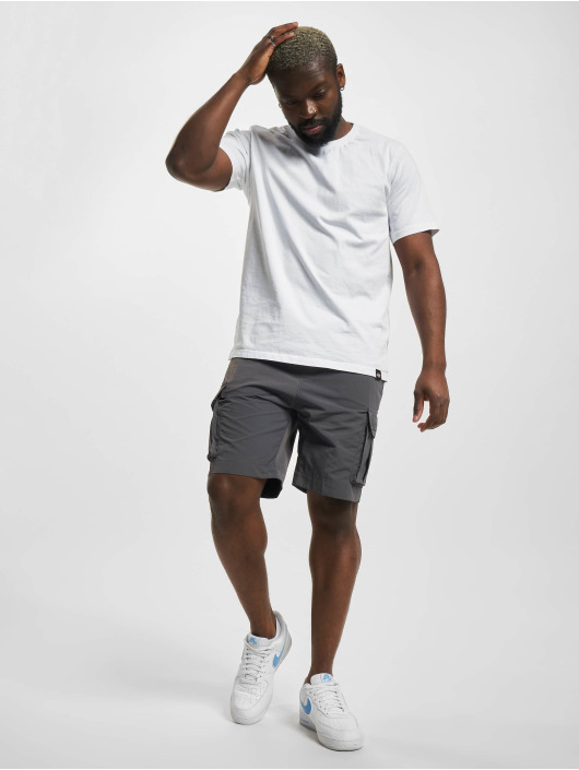 Karl Kani Shorts Rubber Signature grigio