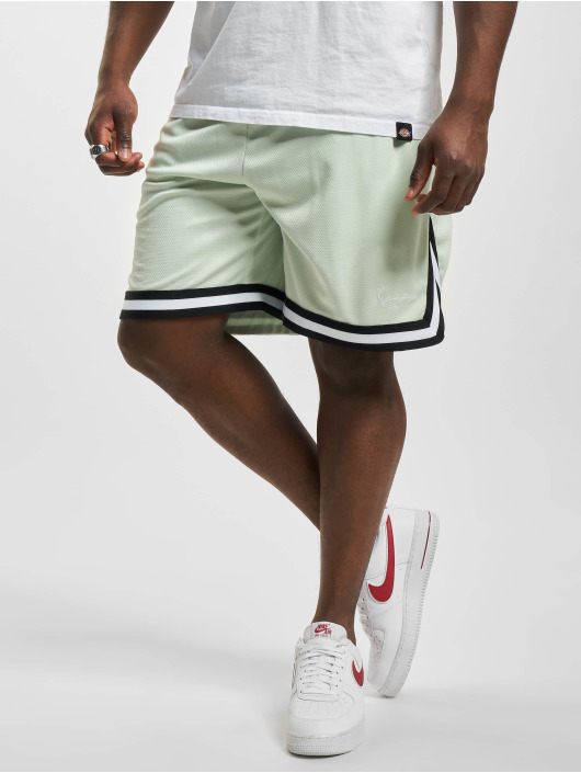 Karl Kani Shortsit Small Signature Essential Mesh vihreä
