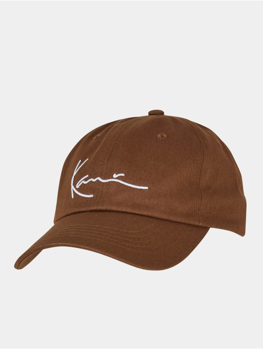 Karl Kani Snapback Caps Signature hnědý