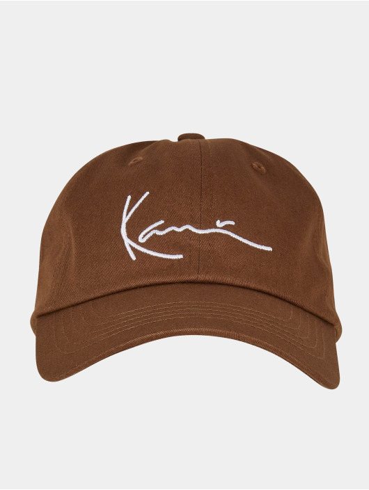 Karl Kani Snapback Caps Signature hnědý