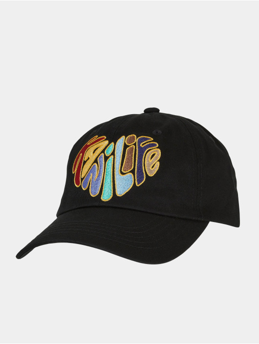 Karl Kani Snapback Caps Woven Signature Kani Life musta