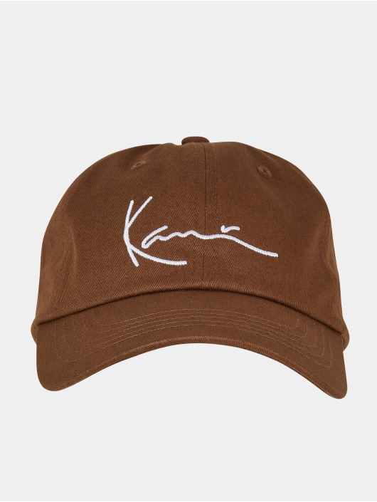 Karl Kani Snapback Caps Signature ruskea