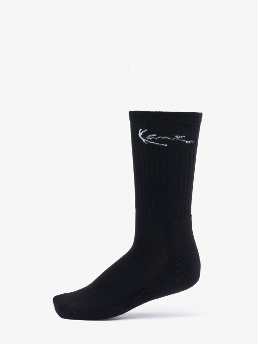 Karl Kani Socken Signature Socks 3 Pack schwarz