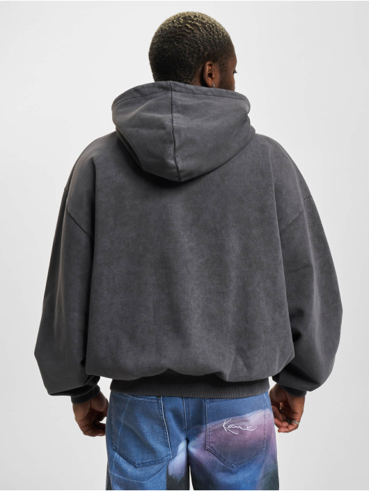 Karl Kani Sweat capuche Small Signature Oversized Heavy gris