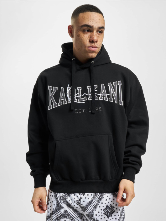 Karl Kani Sweat capuche College Signature Oversized noir
