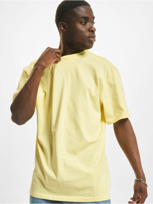Karl Kani T-paidat Small Signature Essential keltainen