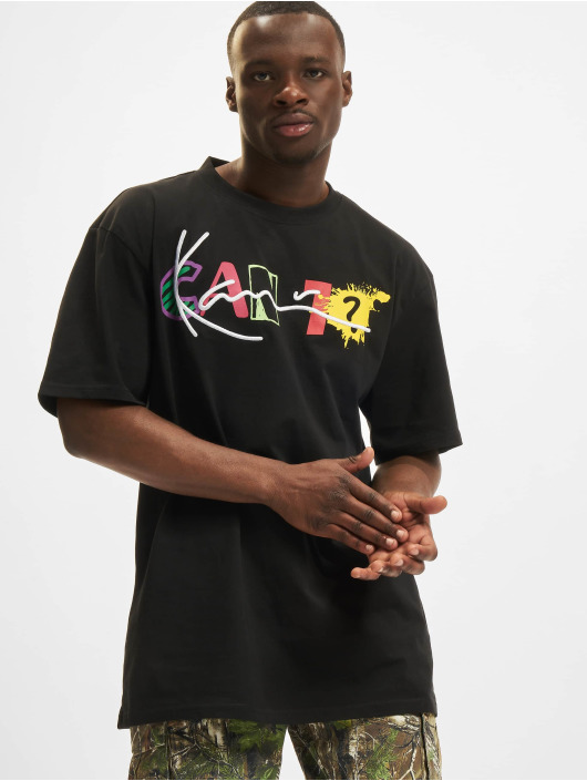 Karl Kani T-Shirt Signature Print black