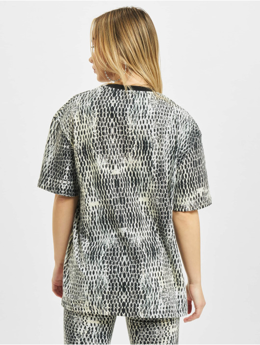 Karl Kani T-Shirt Small Signature Snake Oversize blanc