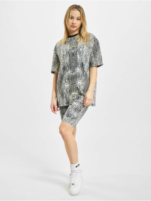 Karl Kani T-Shirt Small Signature Snake Oversize blanc