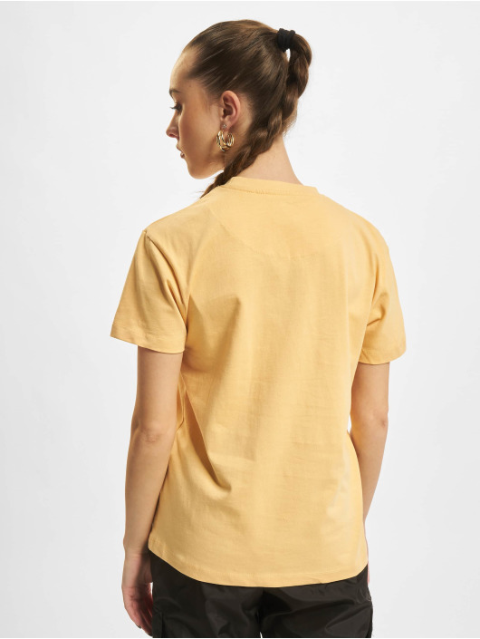 Karl Kani t-shirt Signature geel