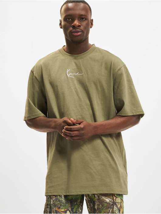 Karl Kani T-Shirt Small Signature Essential green