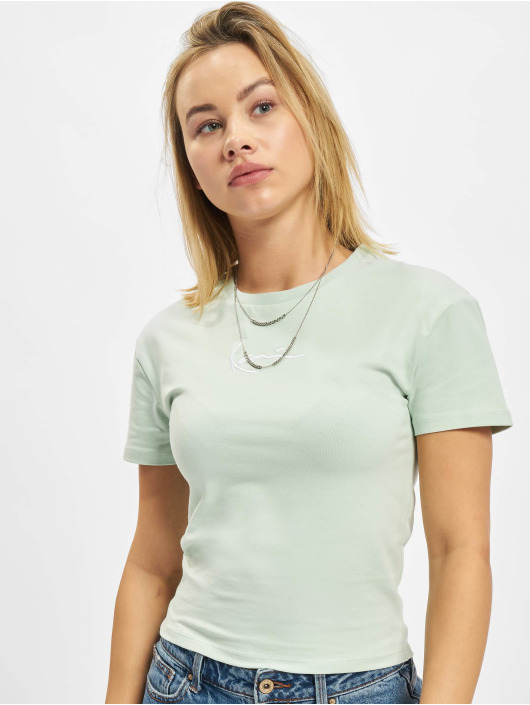 Karl Kani t-shirt Short groen