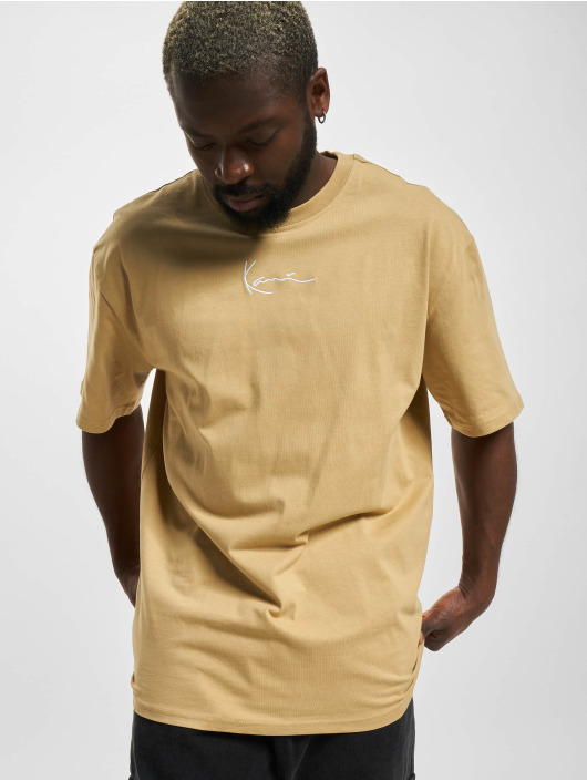 Karl Kani T-shirt Small Signature Essential marrone