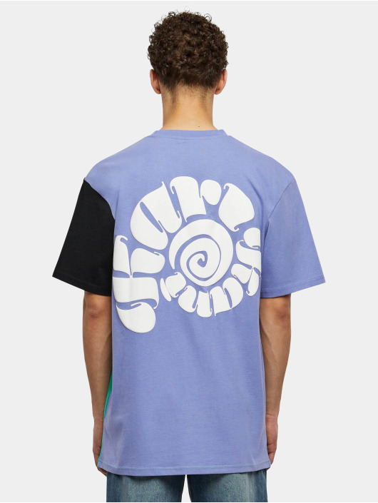 Karl Kani t-shirt Woven Signature Block paars