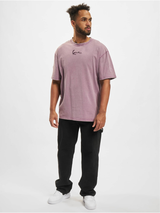 Karl Kani T-Shirt Small Siganture pourpre