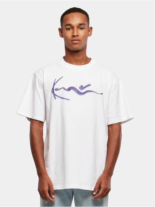 Karl Kani T-shirt 3d Signature vit