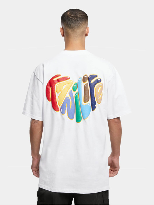 Karl Kani T-Shirt Woven Signature Kani Life weiß