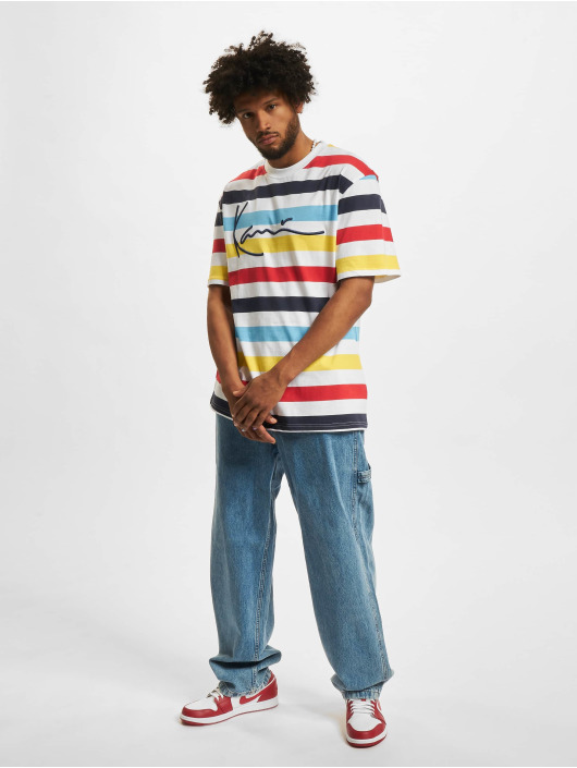 Karl Kani T-Shirty Signature Stripe kolorowy