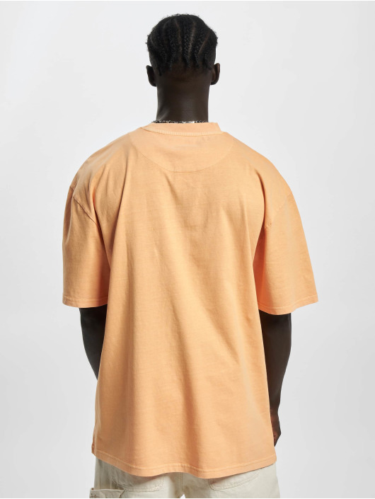 Karl Kani T-Shirty Small Signature Washed pomaranczowy
