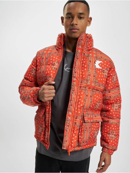 Karl Kani Talvitakit OG Paisley Puffer Winter oranssi