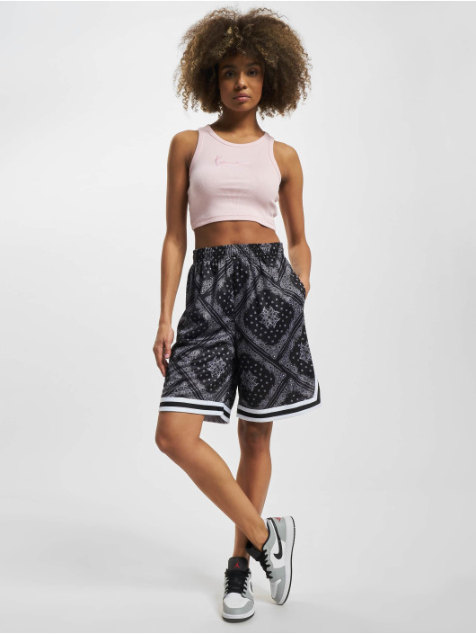 Karl Kani Topy Small Signature Bandeau růžový