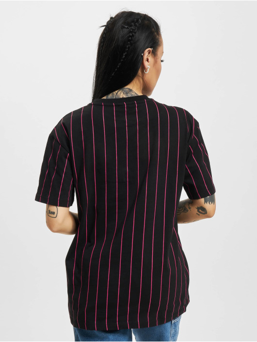 Karl Kani Trika Small Signature Essential Pinstripe Os čern
