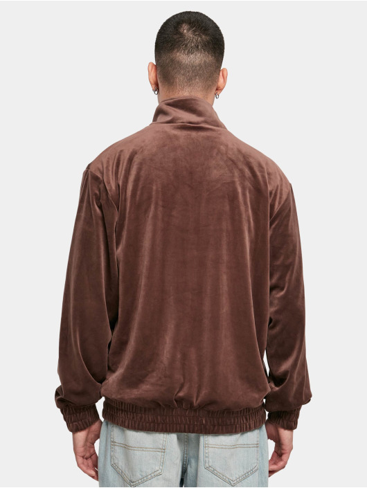 Karl Kani Välikausitakit Chest Signature Velvet ruskea
