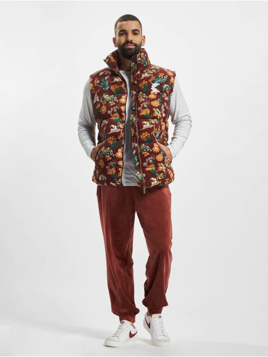 Karl Kani Veste Corduroy Flower Puffer mangefarvet