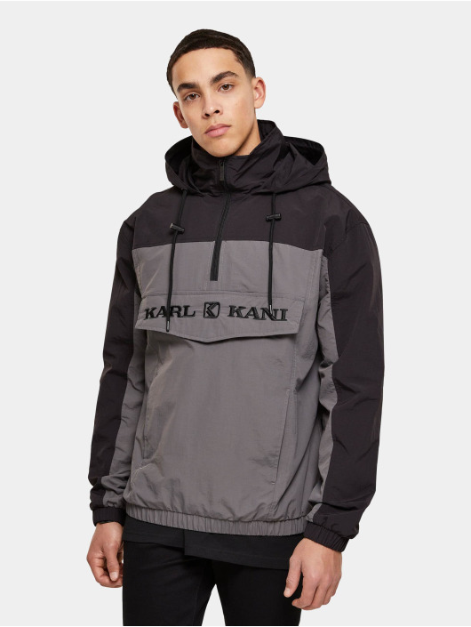Karl Kani Zomerjas Retro Split Windbreaker grijs