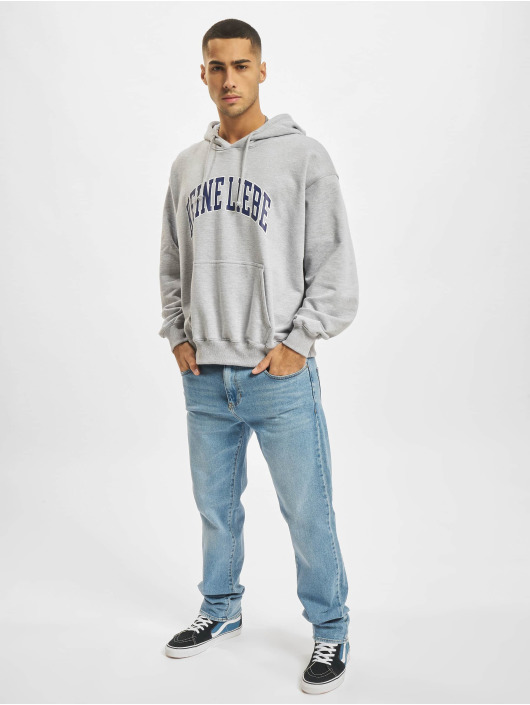 Keine Liebe Hoodie Bruno grey