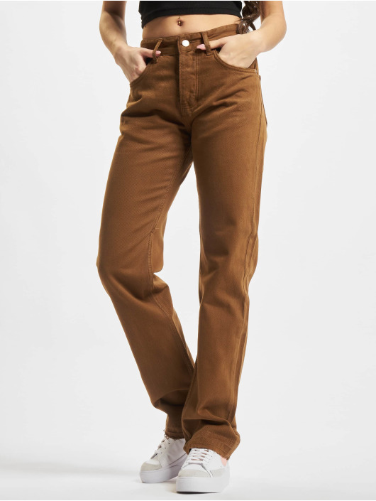 Keine Liebe Loose Fit Jeans Loosefit braun