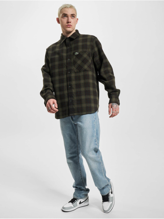 Lacoste Hemd Reversible schwarz